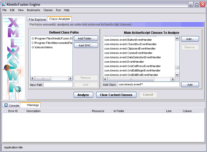 Class Analyzer Panel Image