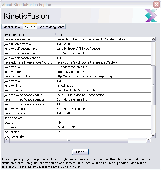 System Properties Image